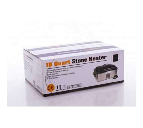 нагреватель для массажных камней 18 л. (с дисплеем)