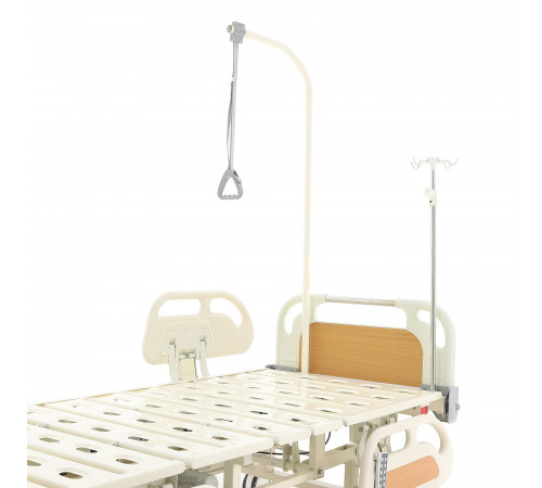 Кровать реанимационная электрическая (5 функций) (МЕ-4019Н-00) с выдвижным ложементом и растоматом CPR+аккумулятор с растоматом