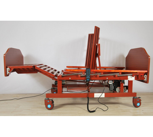 Кровать электрическая DB-11А (МЕ-5228Н-00) с боковым переворачиванием, туалетным устройством и функцией «кардиокресло»