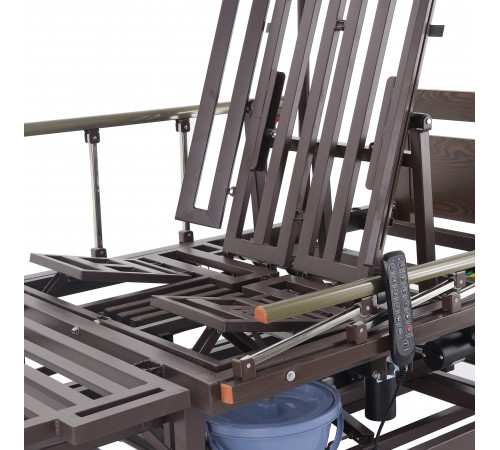 Кровать электрическая DB-11А (МЕ-6528H-04) ЛДСП Венге с регулировкой высоты