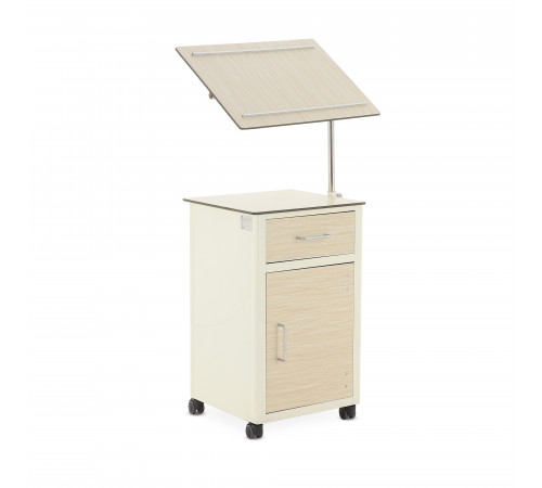 Тумба прикроватная с поворотной столешницей из HPL пластика ПТ-001