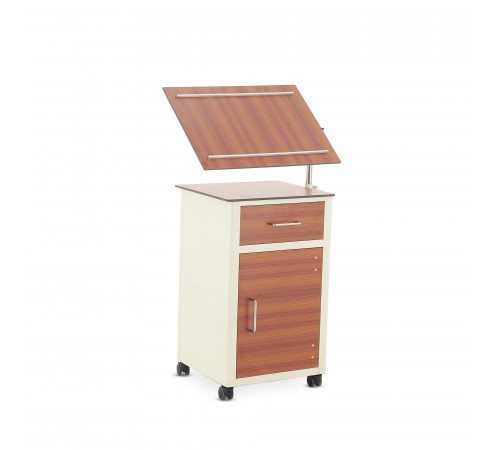 Тумба прикроватная с поворотной столешницей из HPL пластика ПТ-001