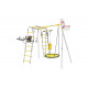 Детский спортивный комплекс для дачи ROMANA Fitness (Фитнес, желтый/серый)