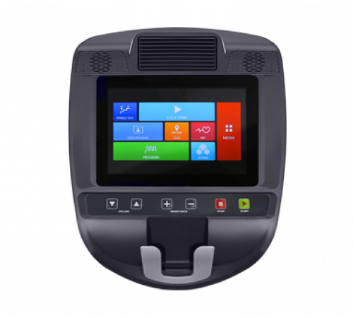 Эллиптический эргометр с автонаклоном коммерческий BRONZE GYM E1000M PRO TFT TURBO