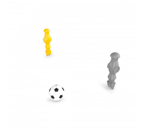 Игровой стол UNIX Line Футбол - Кикер (125х61 см) Grey Wood