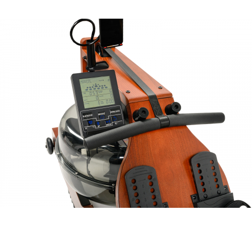 Гребной тренажер UNIX Fit Wood Rower Dark