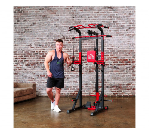 Турник-брусья, тяга сверху DFC HOMEGYM HOMCOM