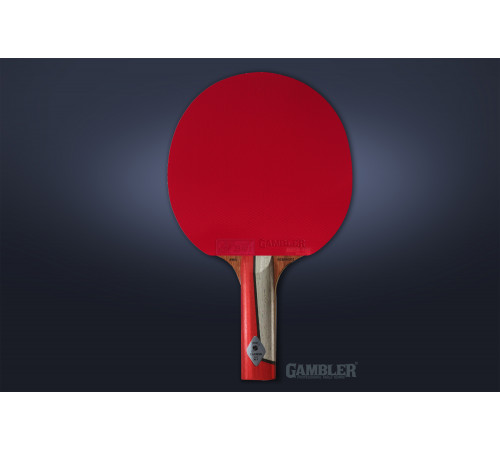 Ракетка Gambler ROSEWOOD IM8 CARBON MECH-TEK (прямая)