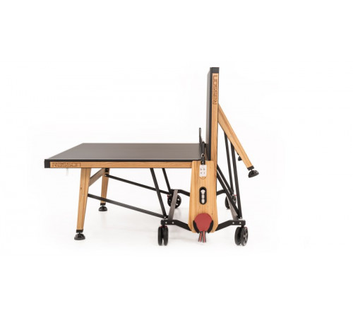 Теннисный стол складной для помещений "RASSON PREMIUM T01 Indoor" (274 х 152,5 х 76 см, натуральный ясень) с сеткой