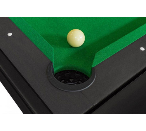 Cтол-трансформер «Twister» 3 в 1 (бильярд, аэрохоккей, настольный теннис, 217 х 107,5 х 81 см, черный)
