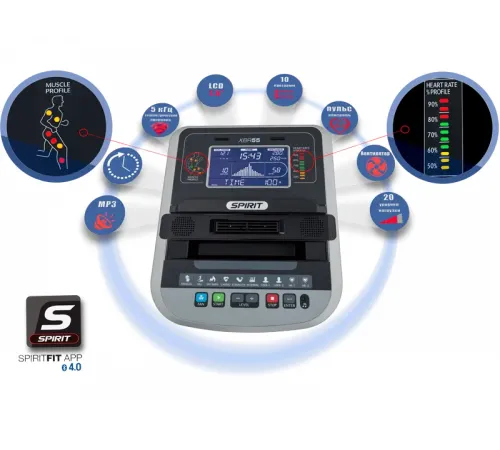 Велотренажер SPIRIT XBR55