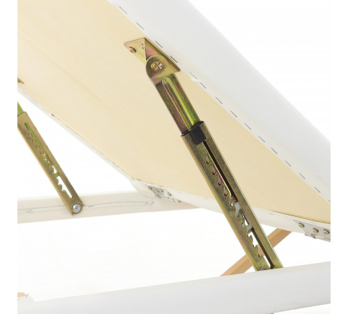 Массажный стол складной деревянный  JF-AY01 3-х секционный (светлая рама)