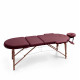 Массажный стол UNIX Комфорт / Comfort 3 секции бордовый