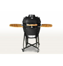 Керамический гриль-барбекю 22 дюйма (черный) (57см)