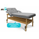 Массажный стол Relax Comfort-М серая кожа (№6)