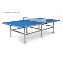 Стол теннисный City Всепогодный с сеткой Синий
