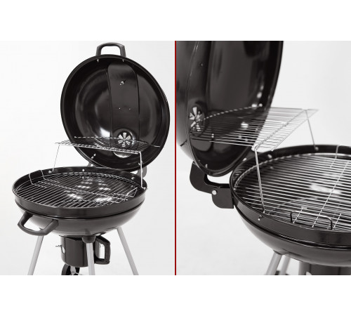 Круглый угольный гриль 22 дюйма (57 см) BISON