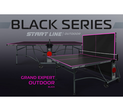 Теннисный стол GRAND EXPERT 6 Всепогодный Black