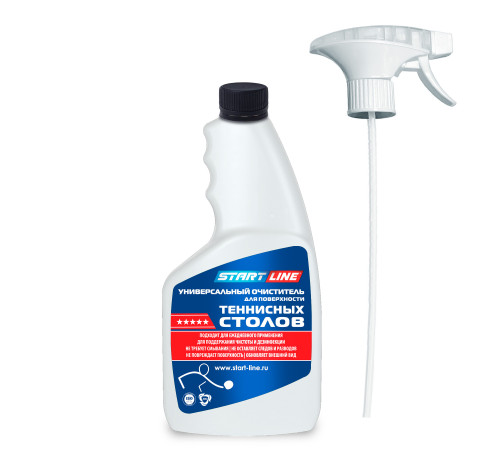 Универсальный очиститель для поверхности теннисных столов. 0,5л.