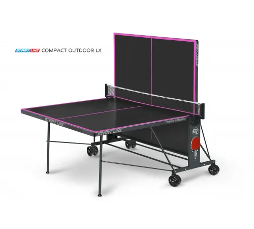 Теннисный стол Compact-2 LX Всепогодный Black